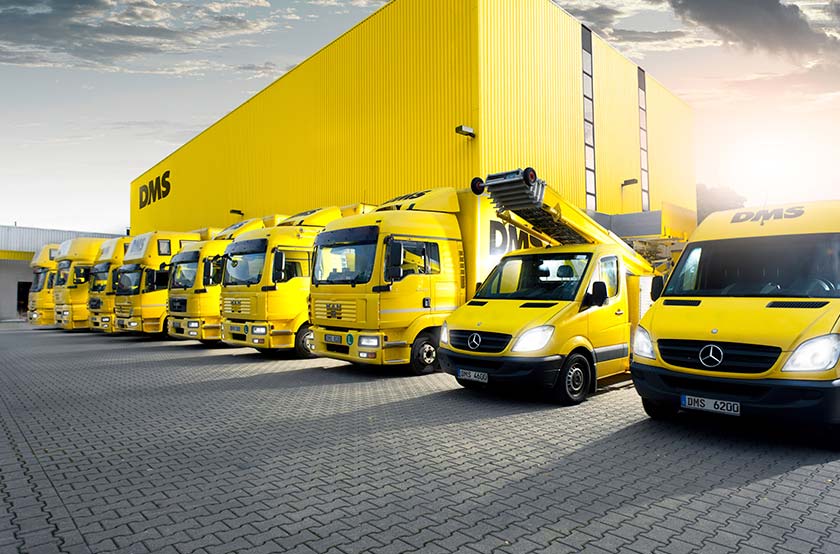 Flotte Möbeltransporter